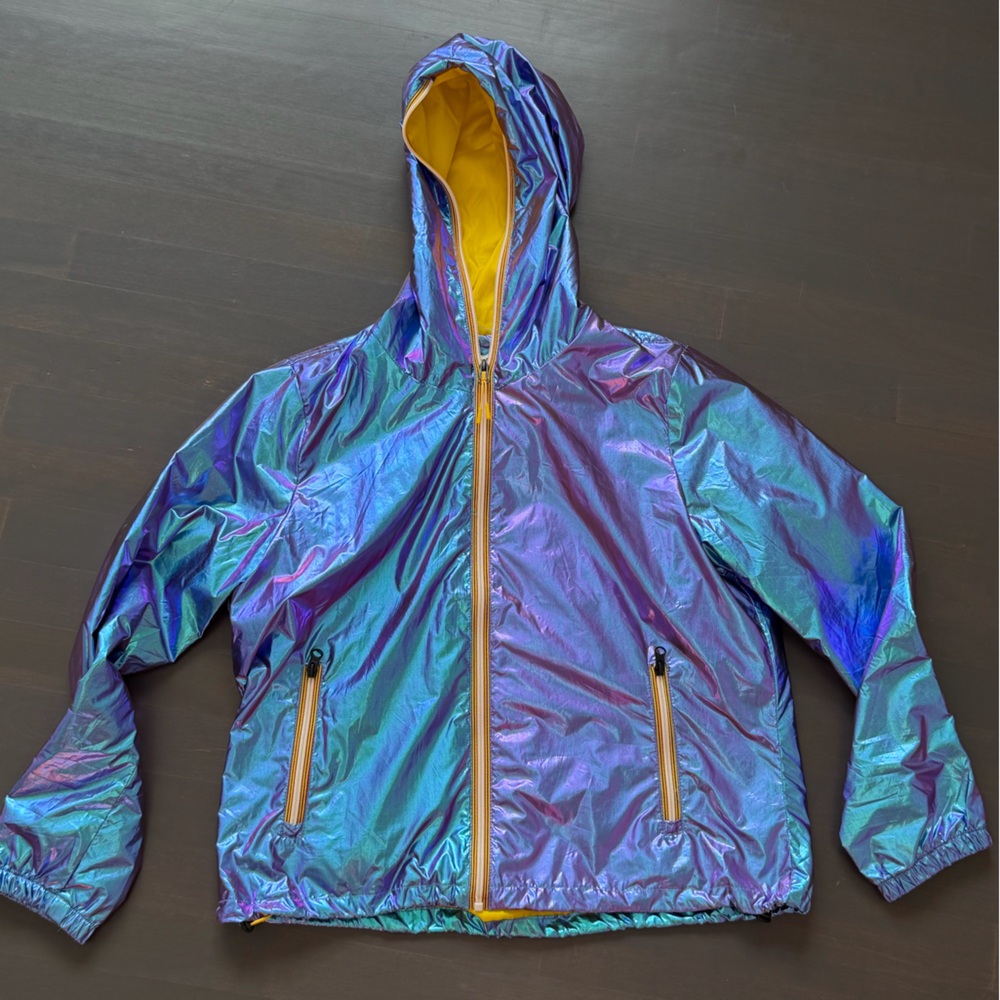 ASHLEY by 26 INTERNATIONAL Sunrise
Collection Iridescent Jacket Zip Up Medium - Picture 5 of 8